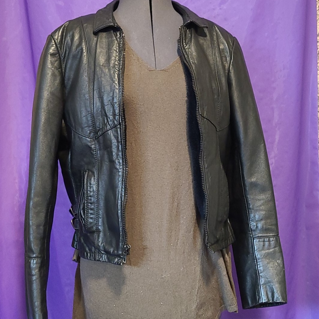Vintage Genuine Leather Jacket